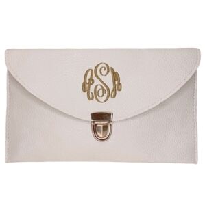 NWOT | aSm Monogram Clutch w|detachable Chain